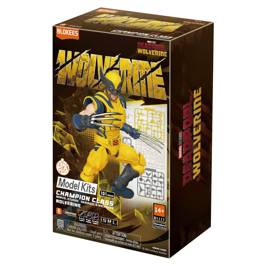 Zdjęcie produktu Zestaw konstrukcyjny Marvel Blokees Wolverine