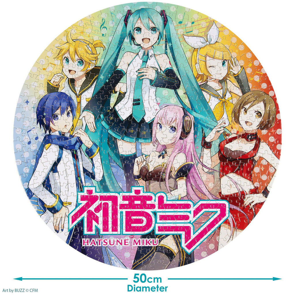 Zdjęcie produktu Okrągłe puzzle Hatsune Miku 500 elementów