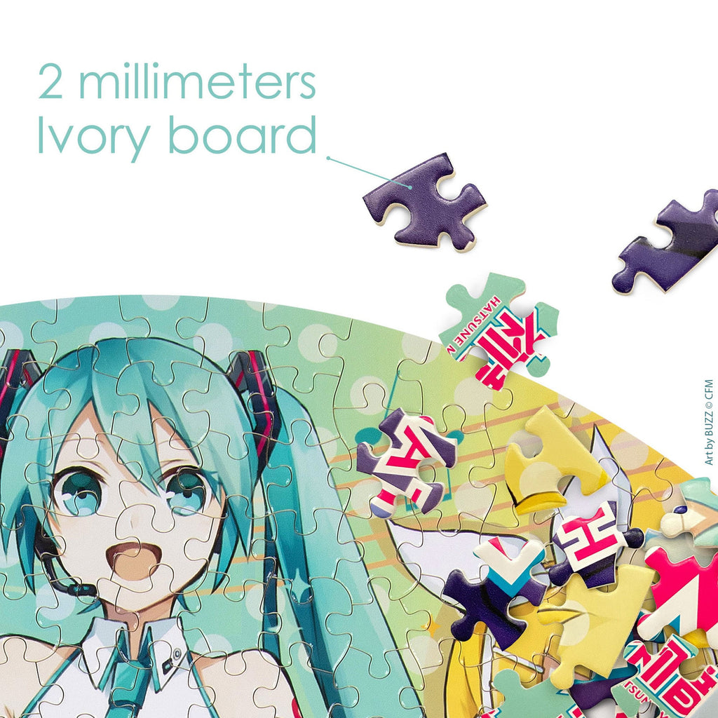 Zdjęcie produktu Okrągłe puzzle Hatsune Miku 500 elementów