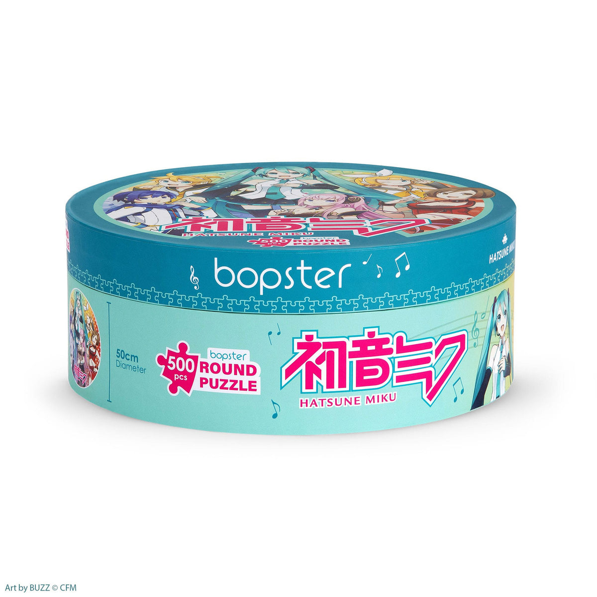 Zdjęcie produktu Okrągłe puzzle Hatsune Miku 500 elementów