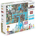 Zdjęcie produktu 8-bitowe puzzle pikselowe Londyn poziom 3 – 1000 elementów