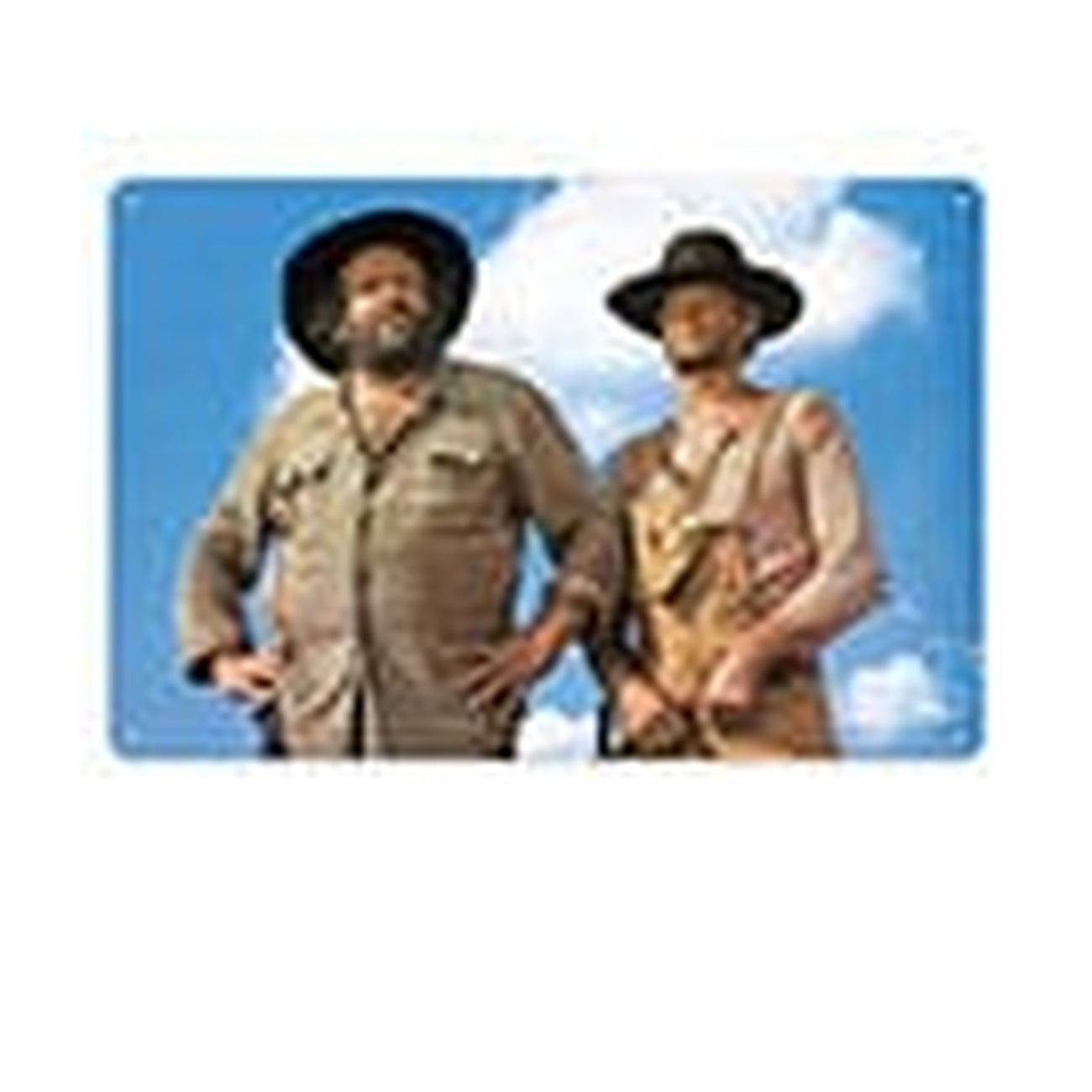 Zdjęcie produktu Metalowa tabliczka Bud Spencer & Terence Hill Błękitne niebo 20 x