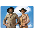 Product image Bud Spencer & Terence Hill Blue Sky Tin Sign 20 x