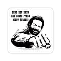 Zdjęcie produktu Metalowa podstawka pod piwo Bud Spencer Pięść Koń 10 x 10 cm