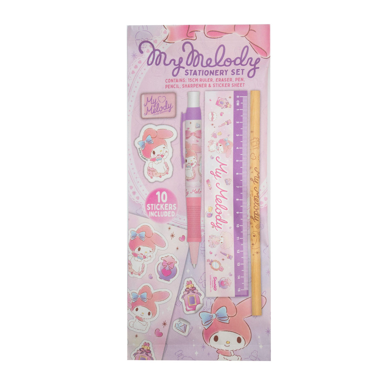 Product image Sanrio My Melody Stationery Set 6-Pack
