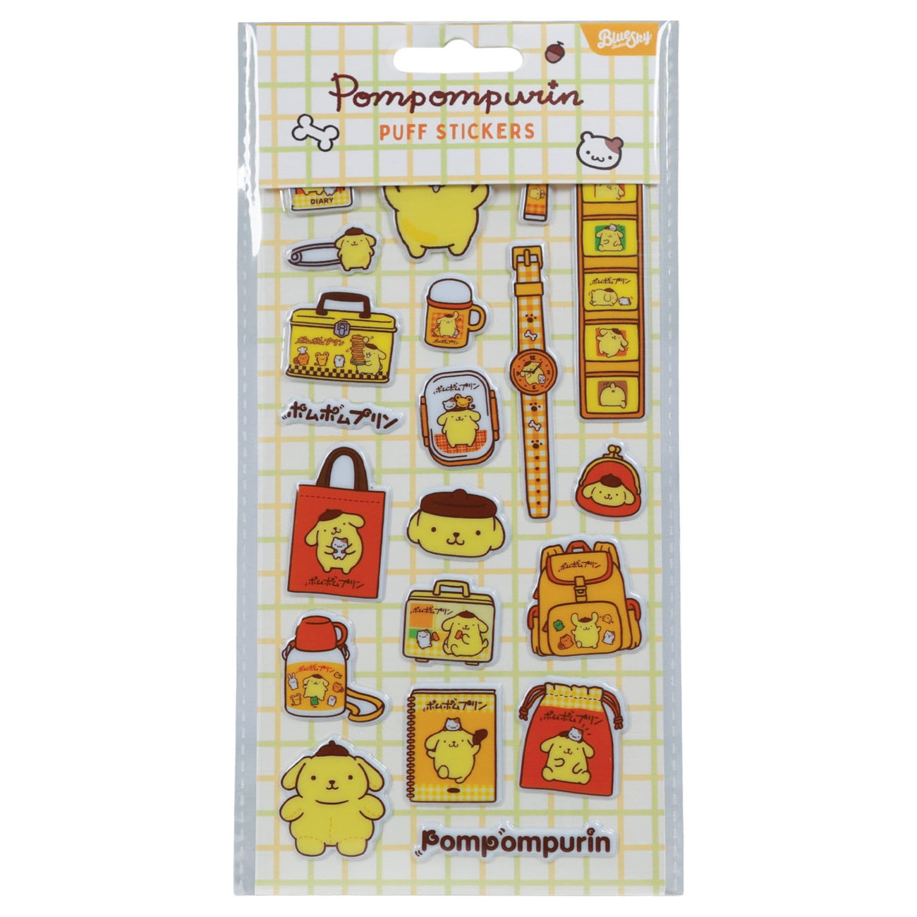 Zdjęcie produktu Zestaw naklejek Sanrio Pompompurin