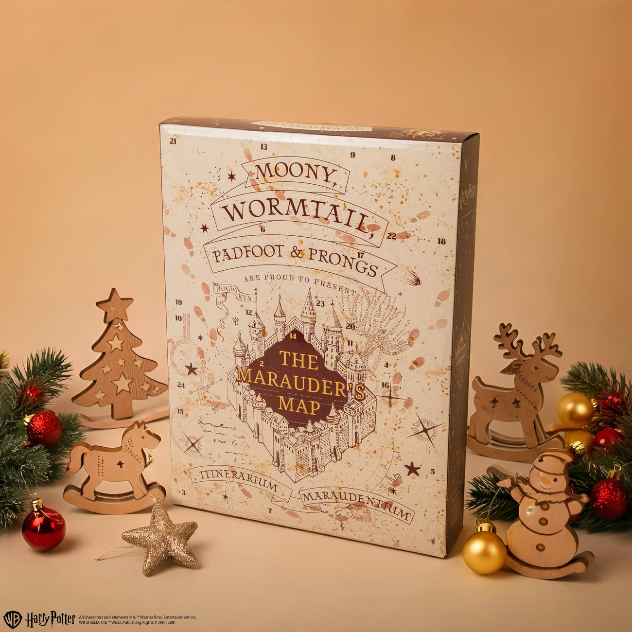 Zdjęcie produktu Harry Potter Kalendarz Adwentowy Mapa Huncwotów Nowa Edycja 2026