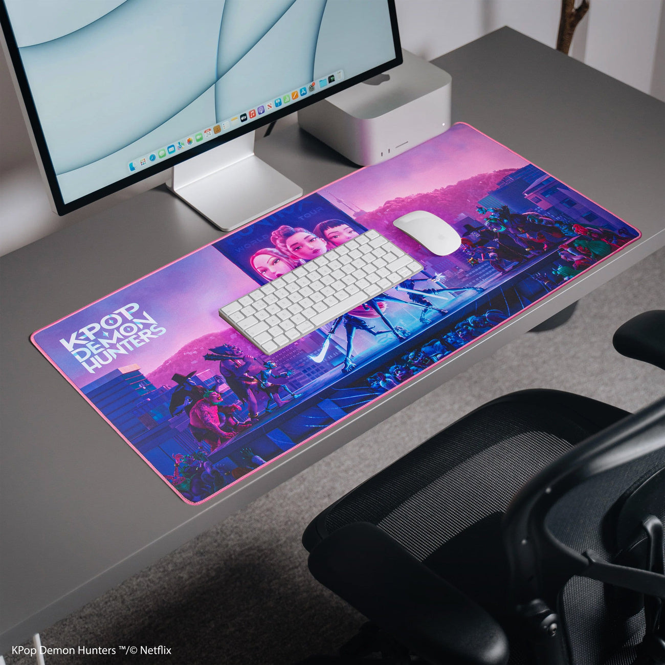 Zdjęcie produktu Podkładka na biurko KPop Demon Hunters Takedown XL