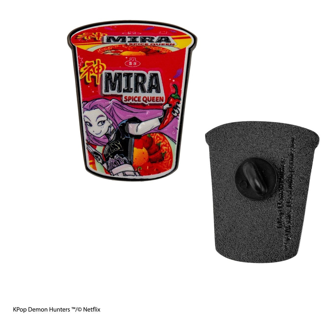 Zdjęcie produktu Przypinka KPop Demon Hunters Mira Spice Queen Noodles