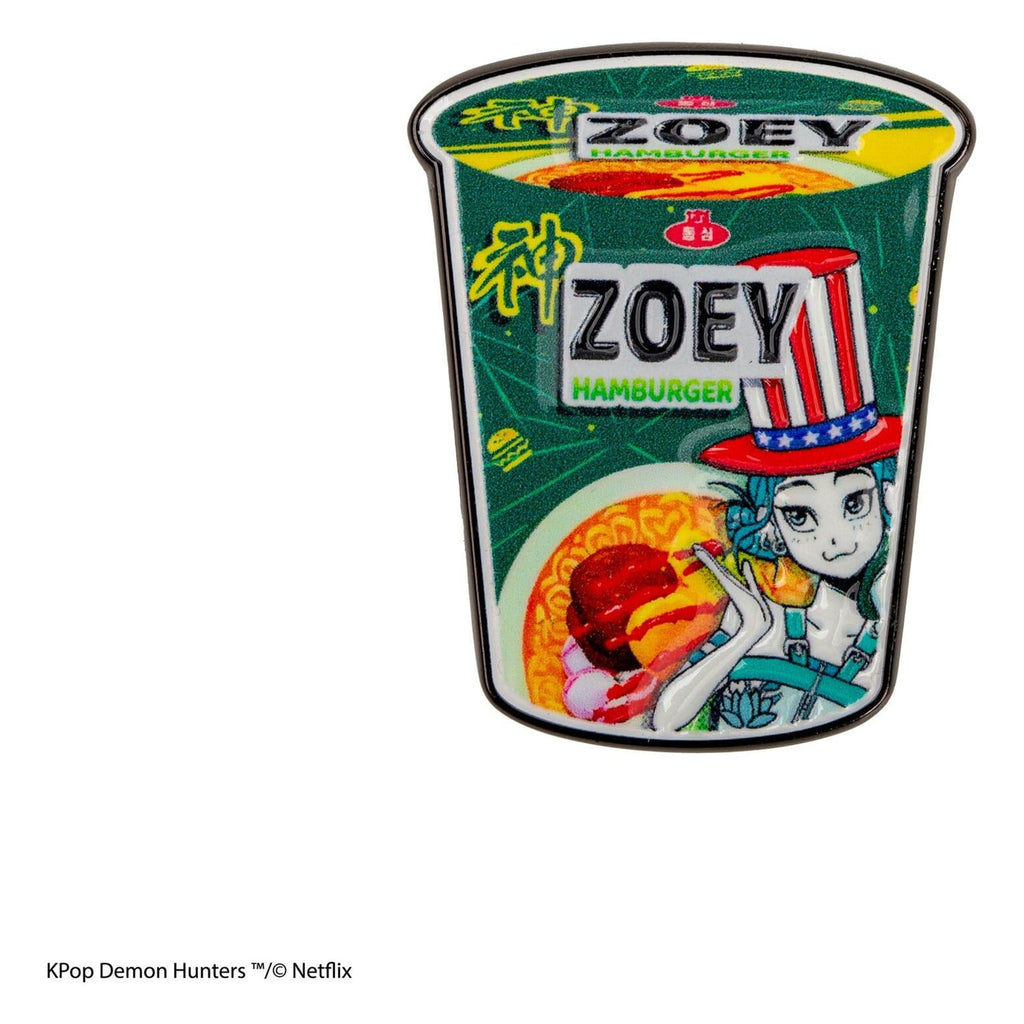 Product image KPop Demon Hunters Pin Zoey Hamburger Noodles