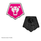 Zdjęcie produktu Przypinka KPop Demon Hunters logo Saja Boys