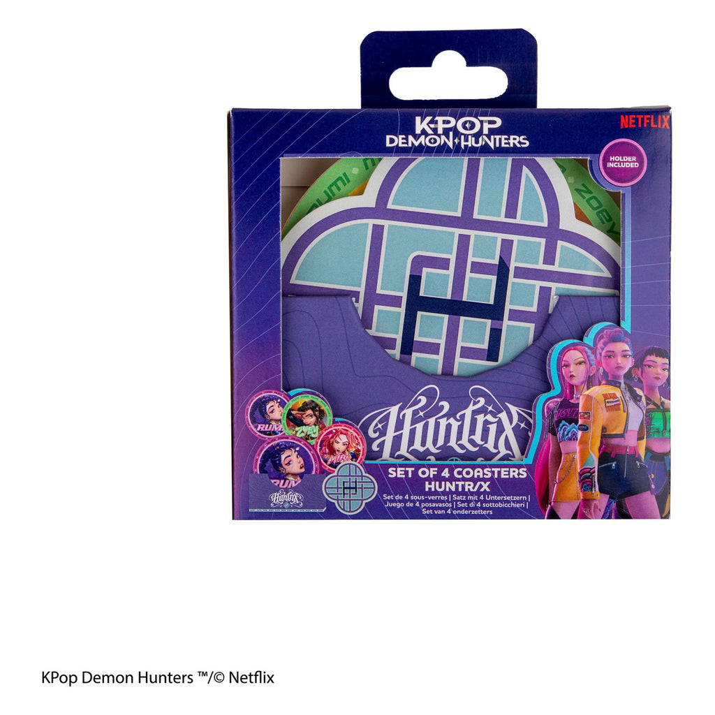 Product image KPop Demon Hunters HUNTR/X Coaster Set (4 pcs.)