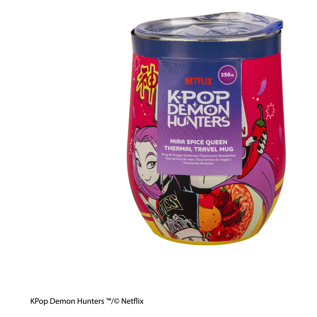 Zdjęcie produktu KPop Demon Hunters Kubek podróżny Mira Spice Queen