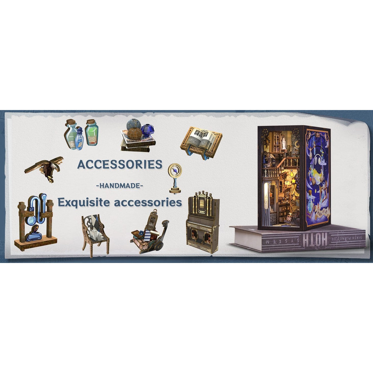Zdjęcie produktu Book Nook Nebula Pokój wspólny 23 x 11 cm