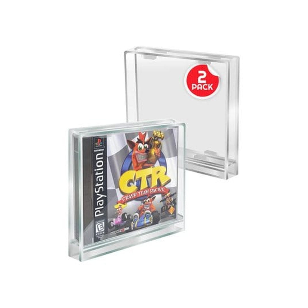 Zdjęcie produktu 2-pak akrylowych obudów do PlayStation 1