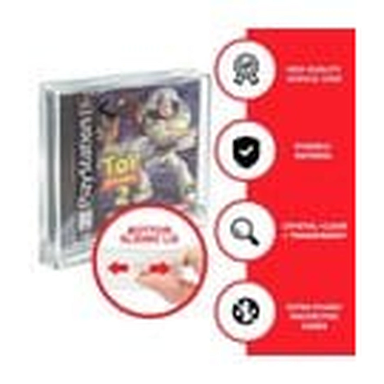 Zdjęcie produktu 2-pak akrylowych obudów do PlayStation 1