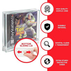 Zdjęcie produktu 2-pak akrylowych obudów do PlayStation 1