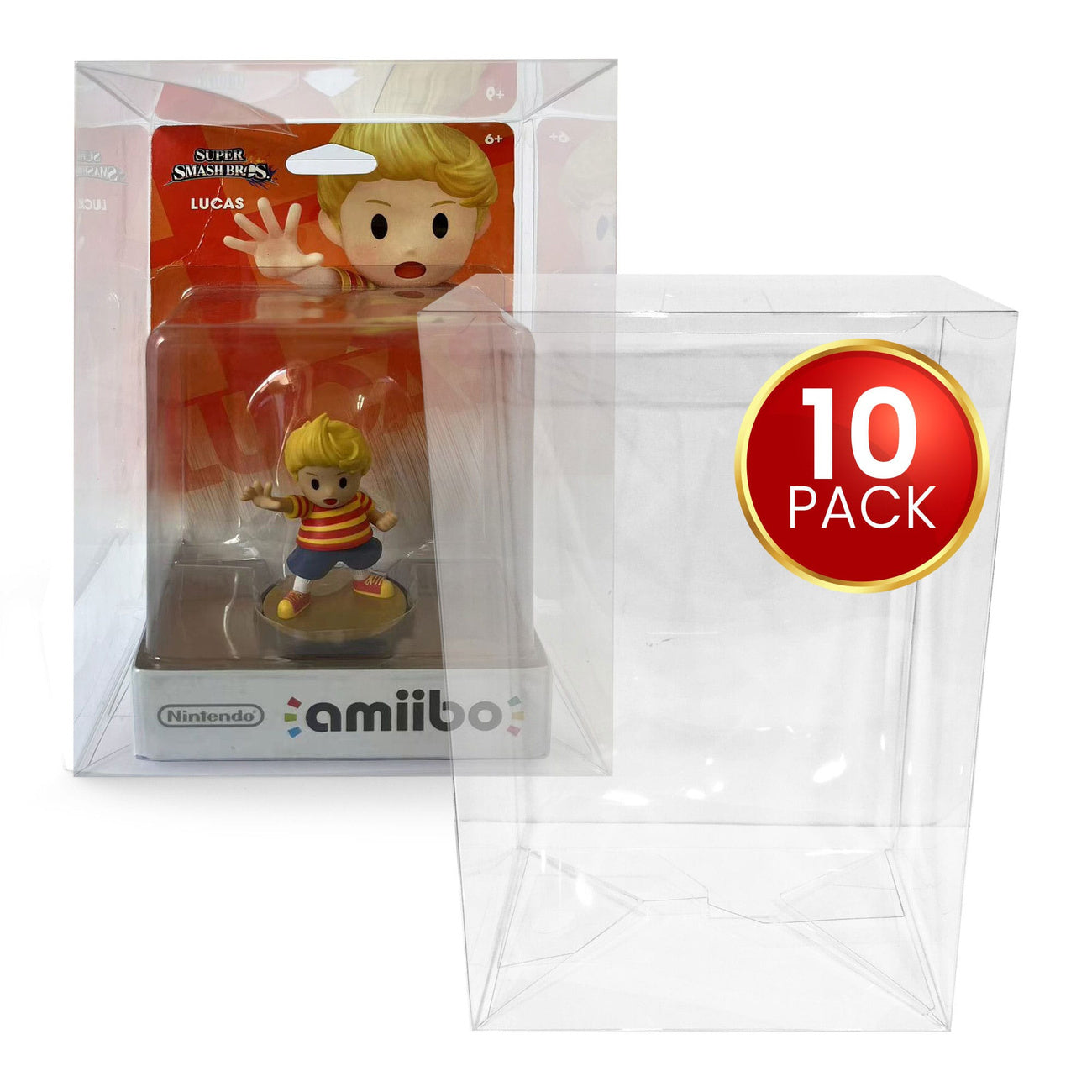 Product image PET Case 10-Pack for Amiibo Figures