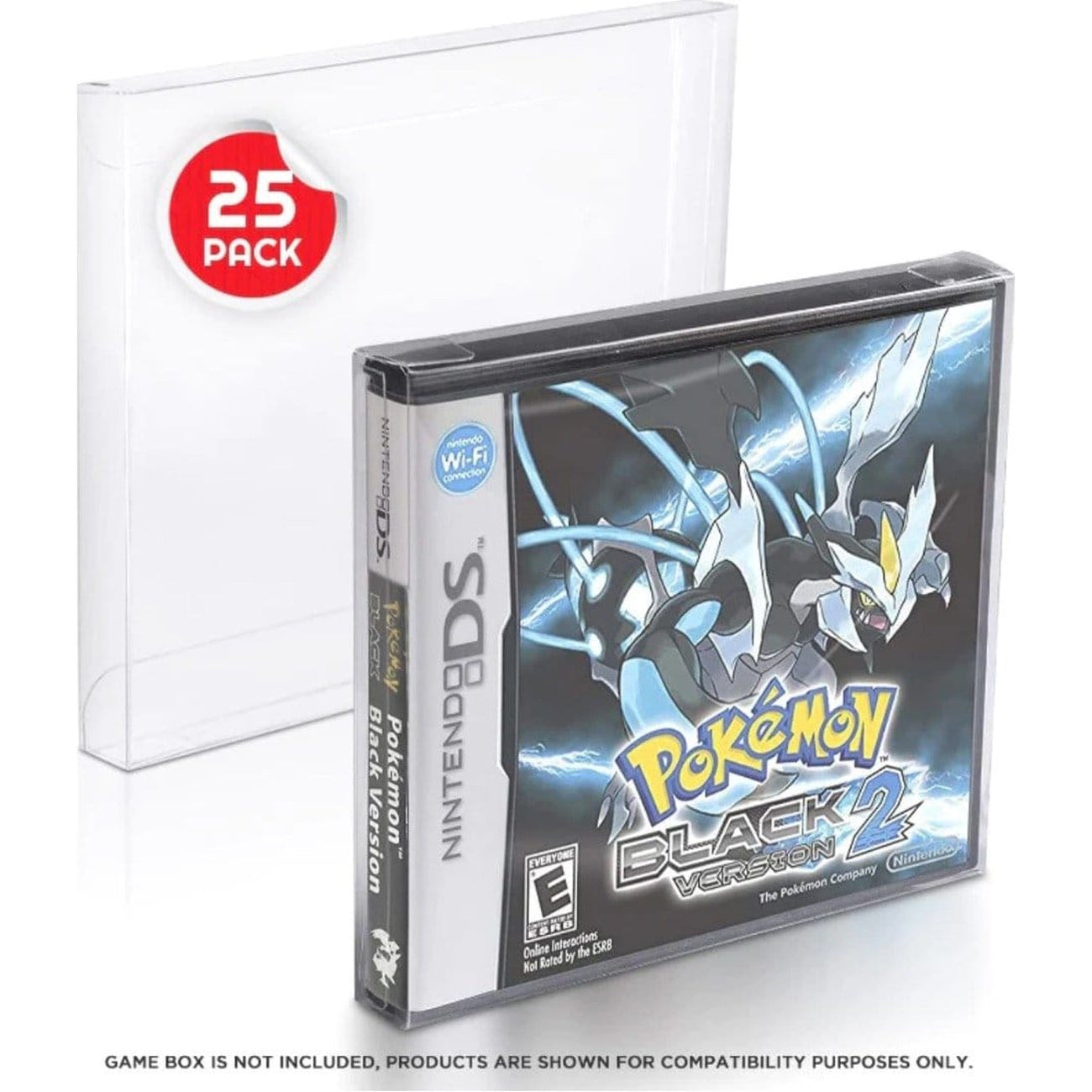Zdjęcie produktu Zestaw 25 etui PET na gry Nintendo DS