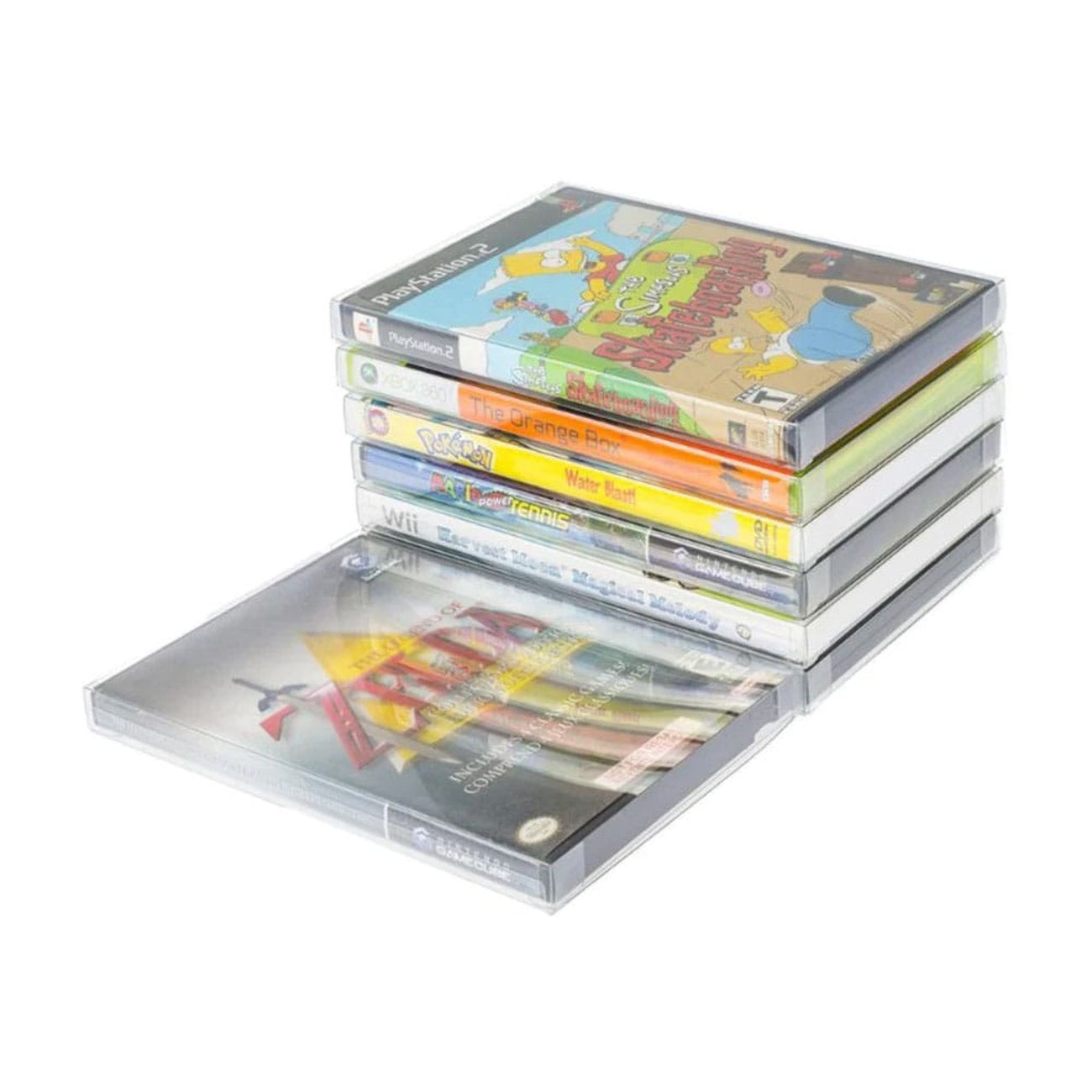 Product image PET Case 25-Pack for GameCube/XBOX 360/Wii/PS2/DVD