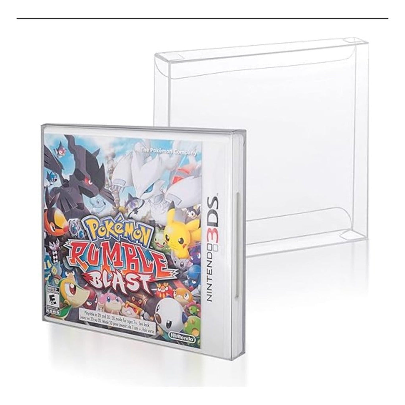 Zdjęcie produktu Zestaw 25 etui PET na gry 3DS (NTSC)