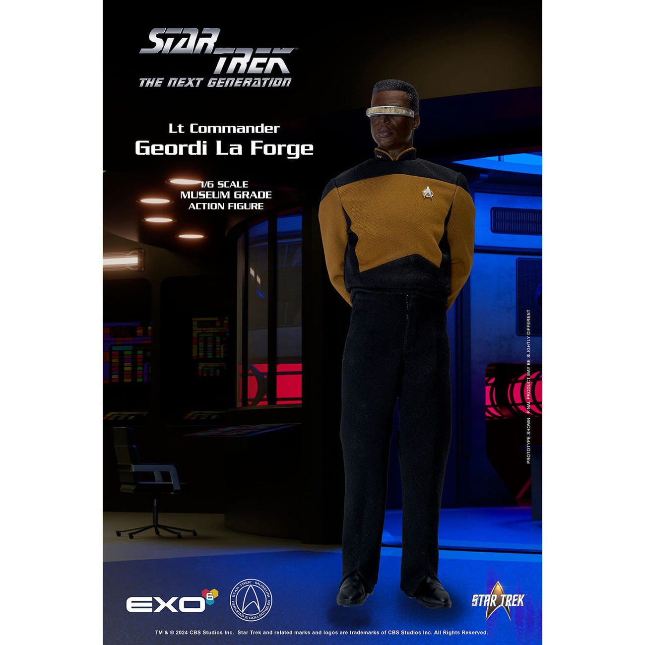Zdjęcie produktu Star Trek: The Next Generation figurka akcji 1/6 Lt.