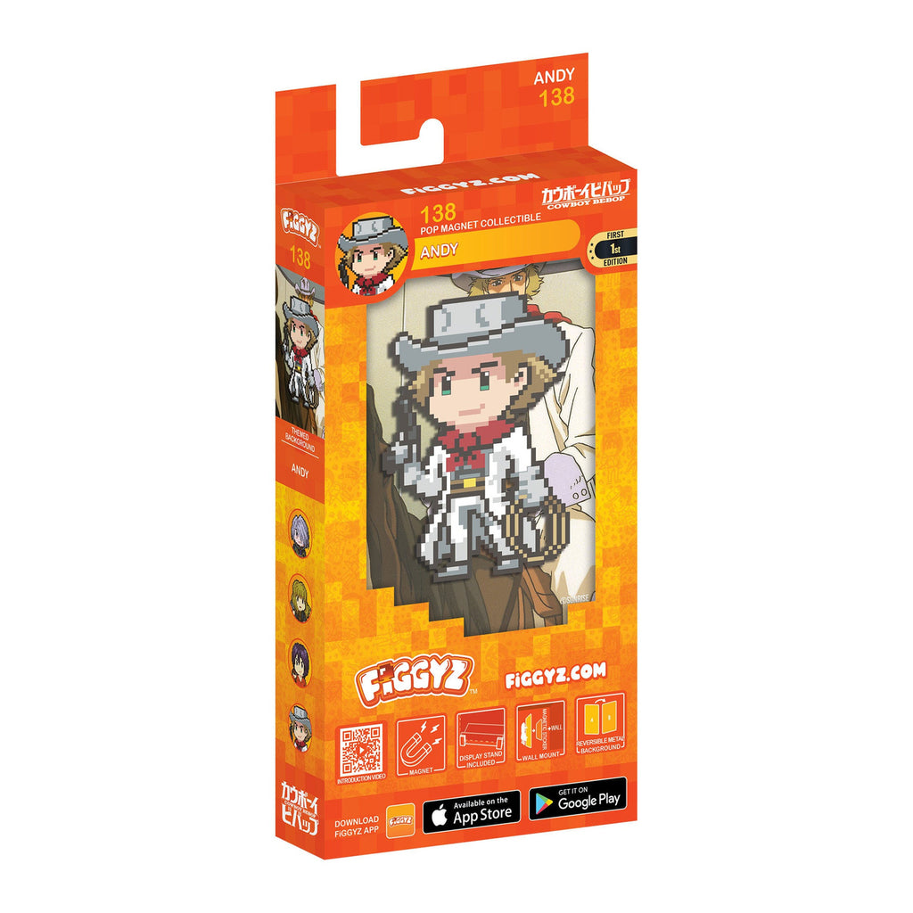 Zdjęcie produktu Magnetyczna figurka kolekcjonerska FiGGYZ Cowboy Bebop Andy 11 cm