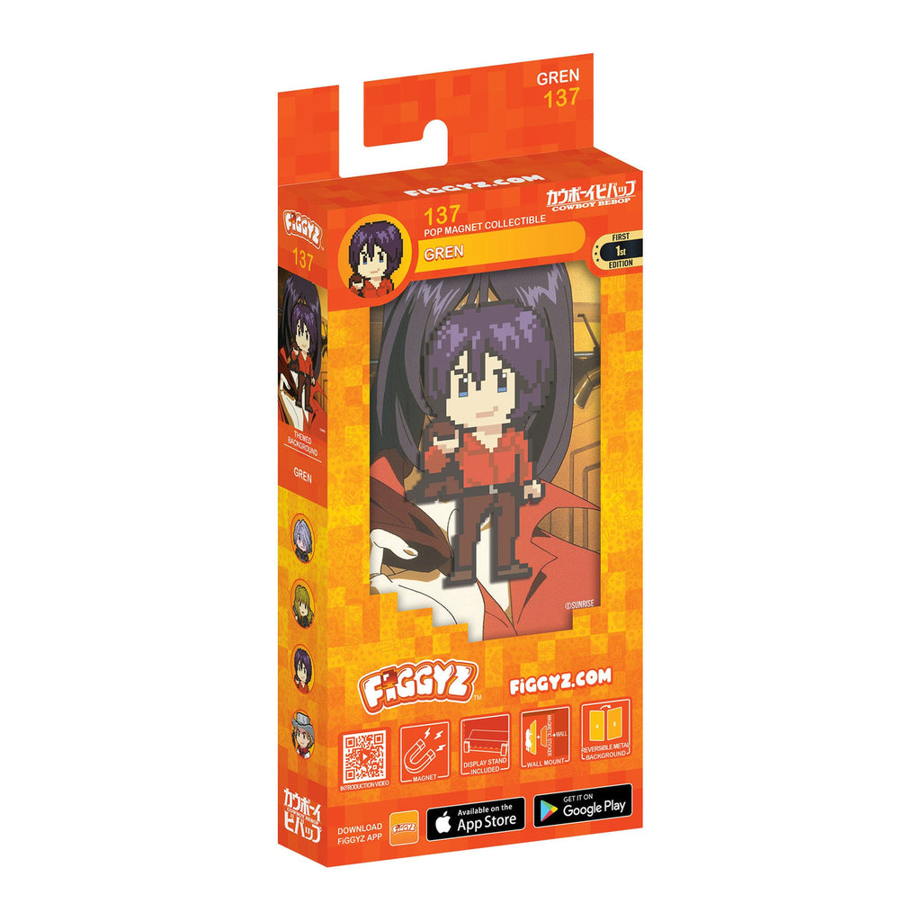 Zdjęcie produktu Magnetyczna figurka kolekcjonerska FiGGYZ Cowboy Bebop Gren 11 cm