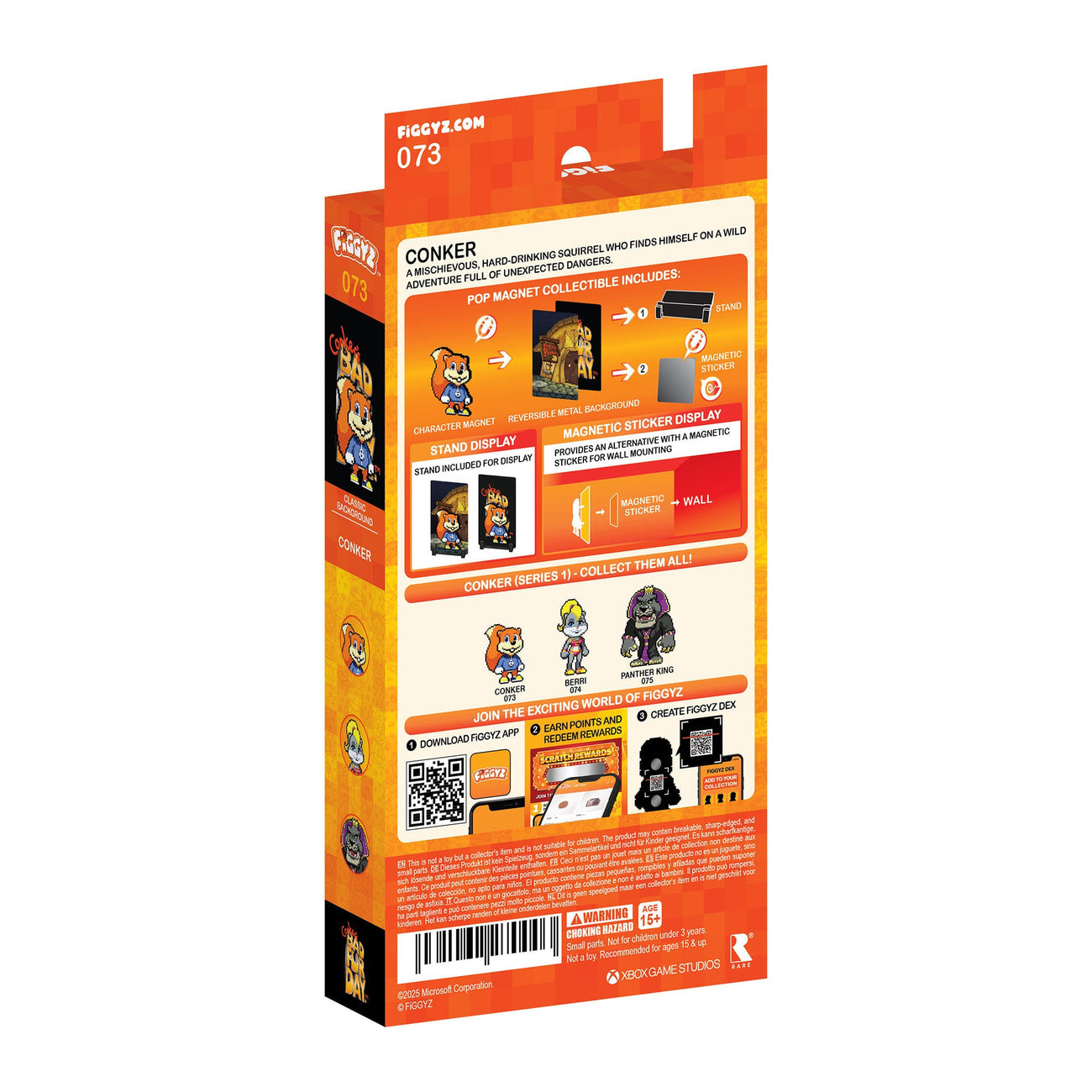 Zdjęcie produktu Conker's Bad Fur Day FiGGYZ magnetyczna figurka kolekcjonerska Conker 11 cm
