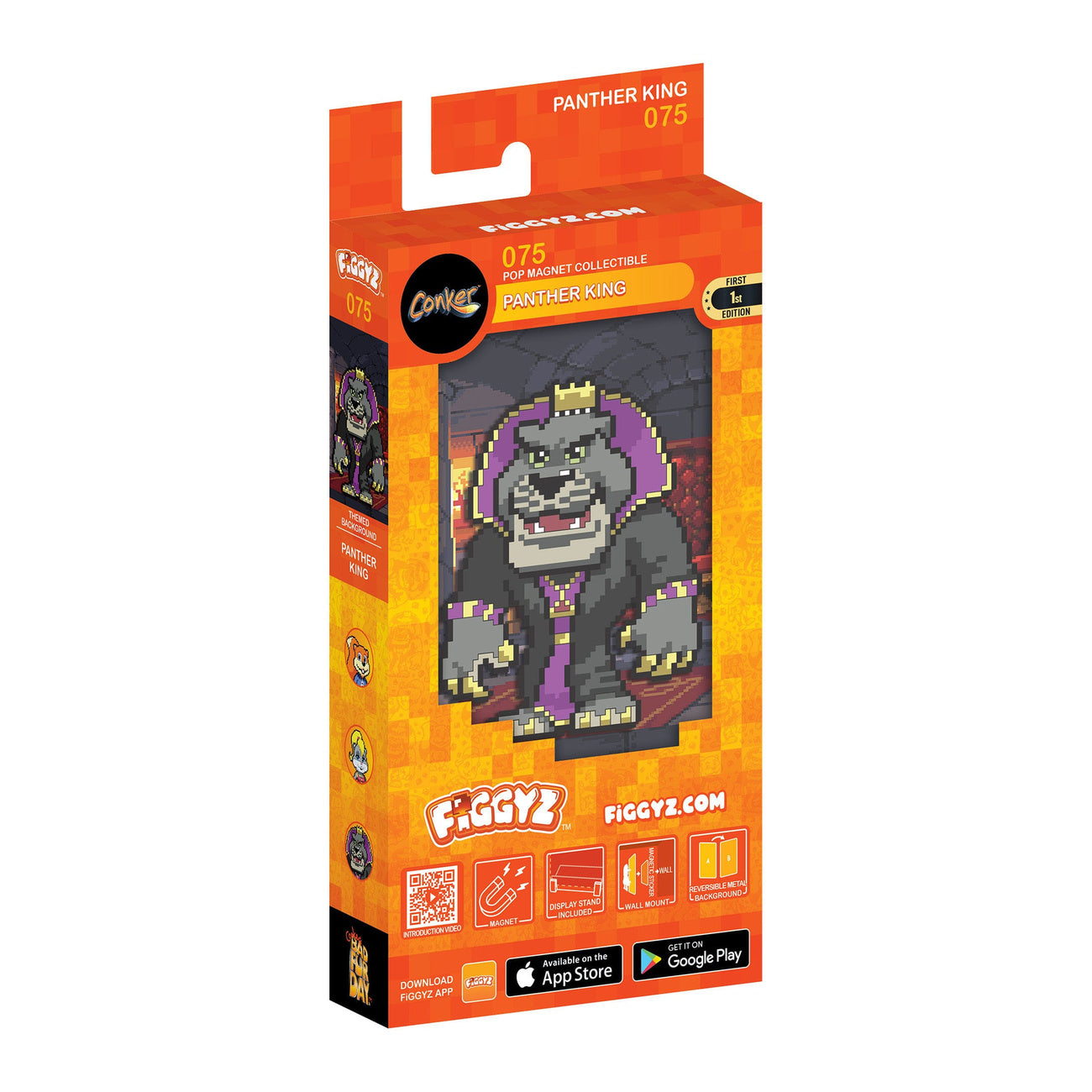 Zdjęcie produktu Magnetyczna figurka kolekcjonerska FiGGYZ Panther King z Conker's Bad Fur Day