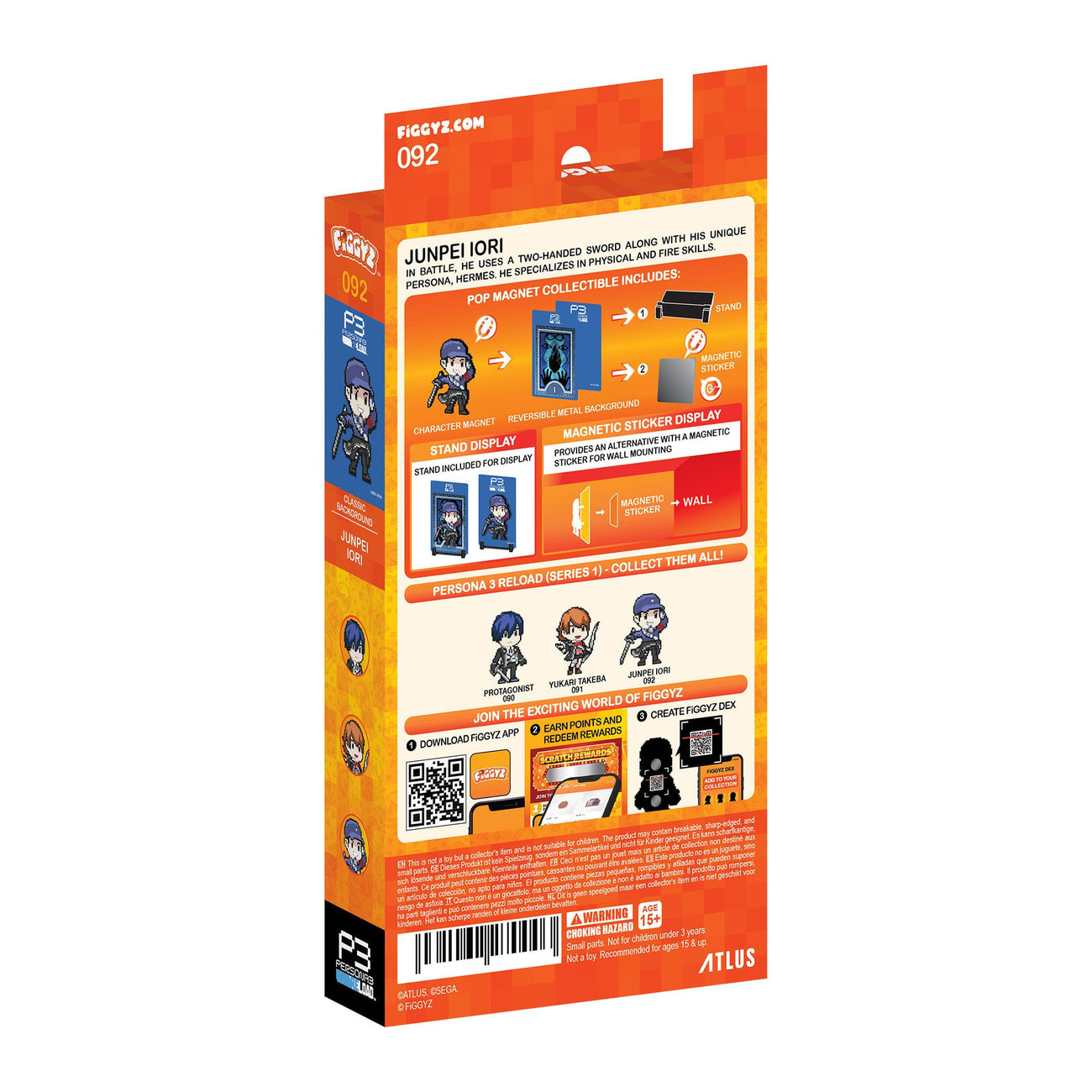 Zdjęcie produktu Persona 3 Reload Magnetyczna figurka kolekcjonerska FiGGYZ Junpei Iori 11 cm