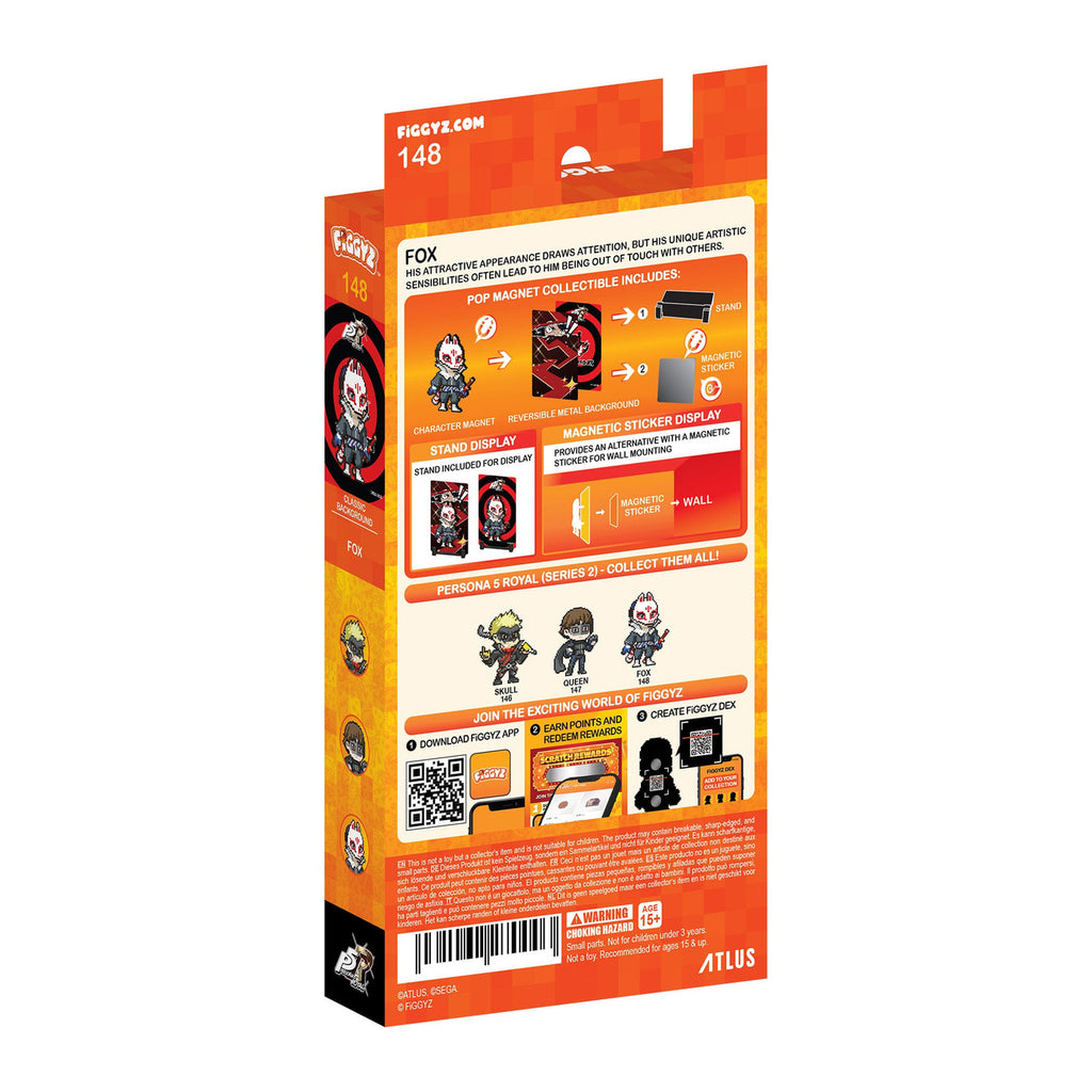 Zdjęcie produktu Persona 5 Figurka kolekcjonerska magnetyczna FiGGYZ Fox 11 cm