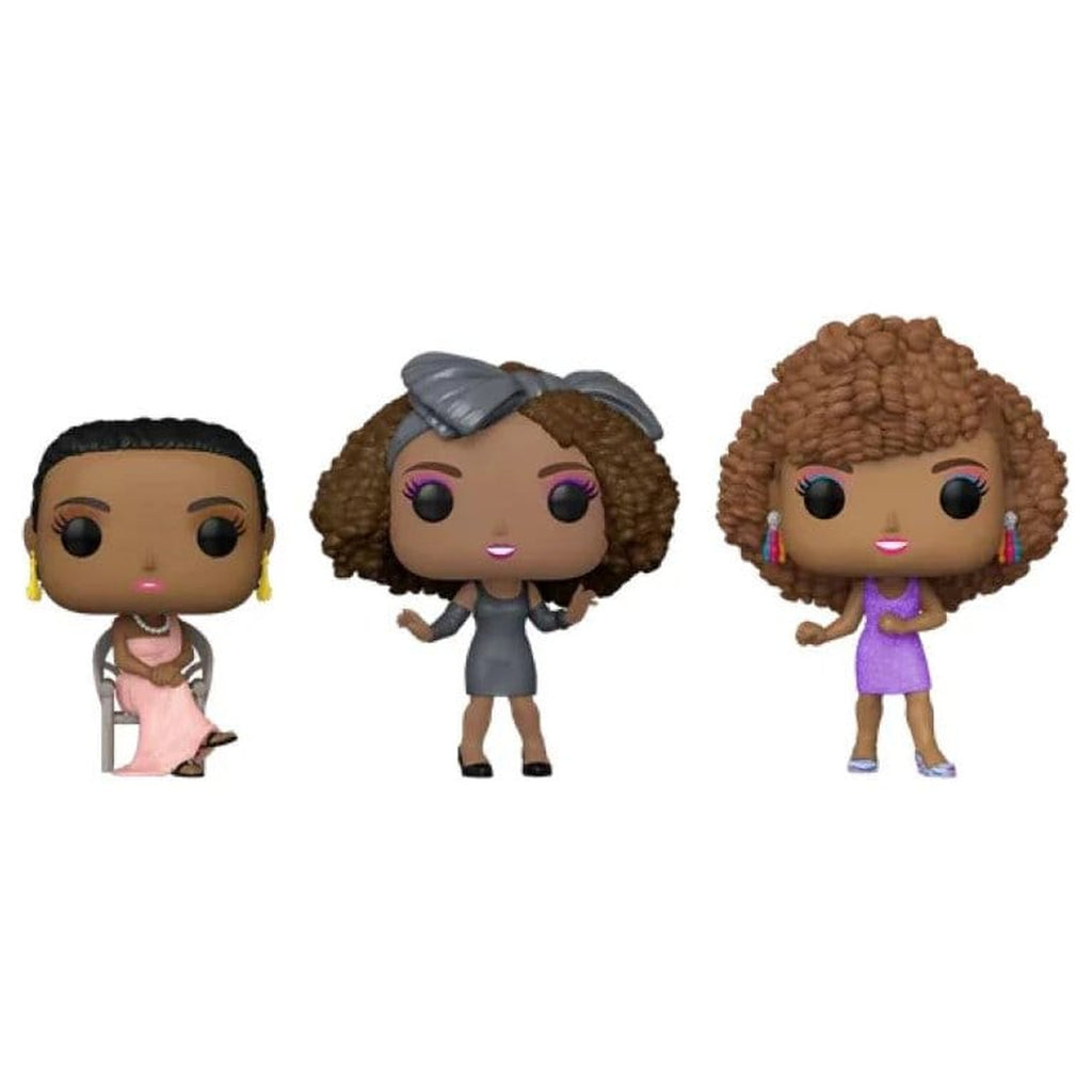 Zdjęcie produktu Whitney Houston POP! Icons ekskluzywny 3-pack figurek winylowych