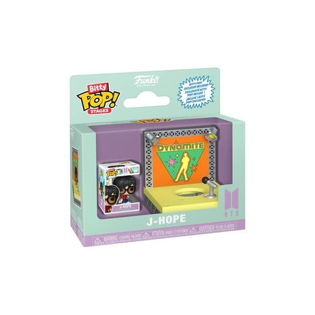 Zdjęcie produktu Figurka winylowa BTS Bitty POP! Stages J-Hope (Dynamite) 2,5 cm