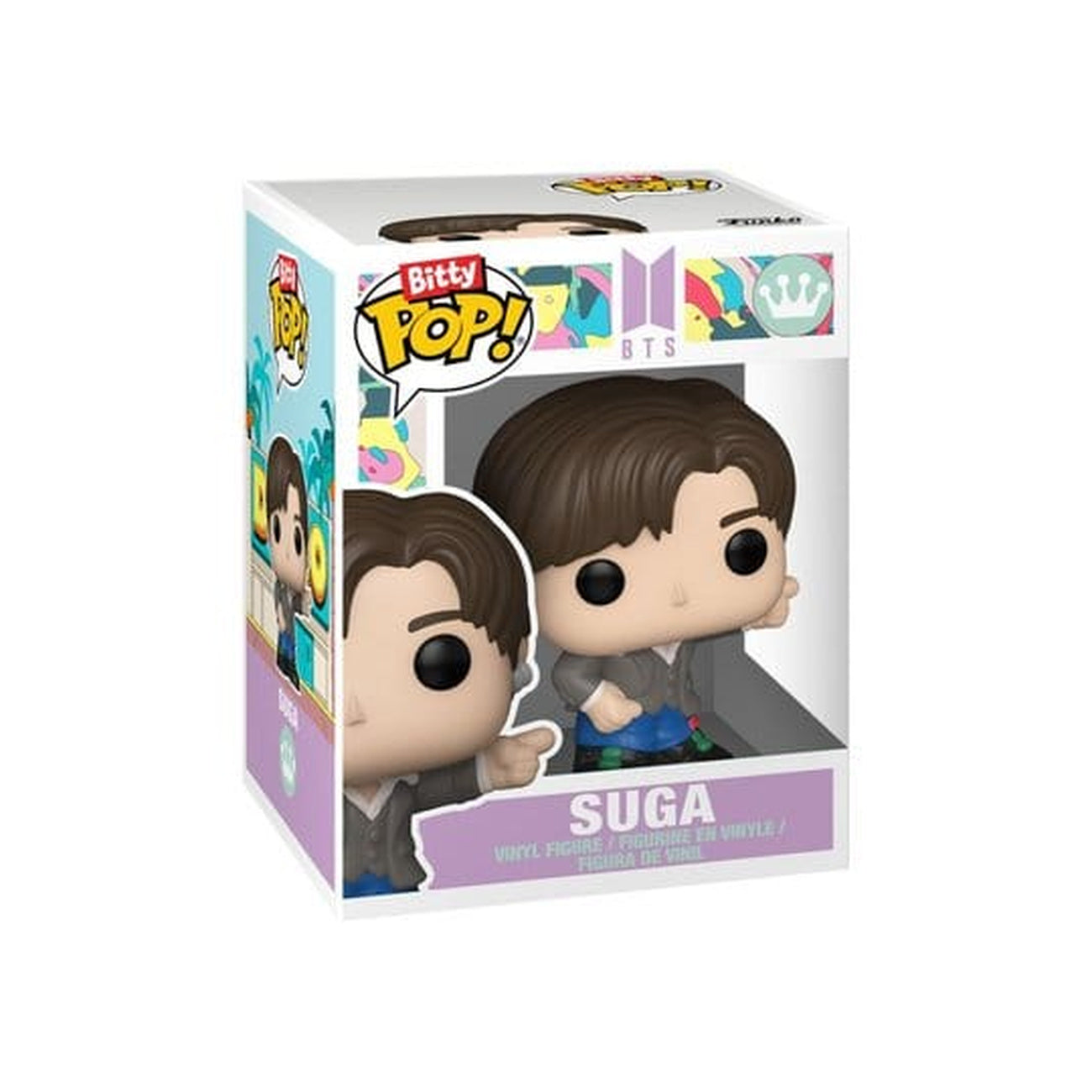 Zdjęcie produktu Figurka winylowa BTS Bitty POP! Stages Suga (Dynamite) 2,5 cm