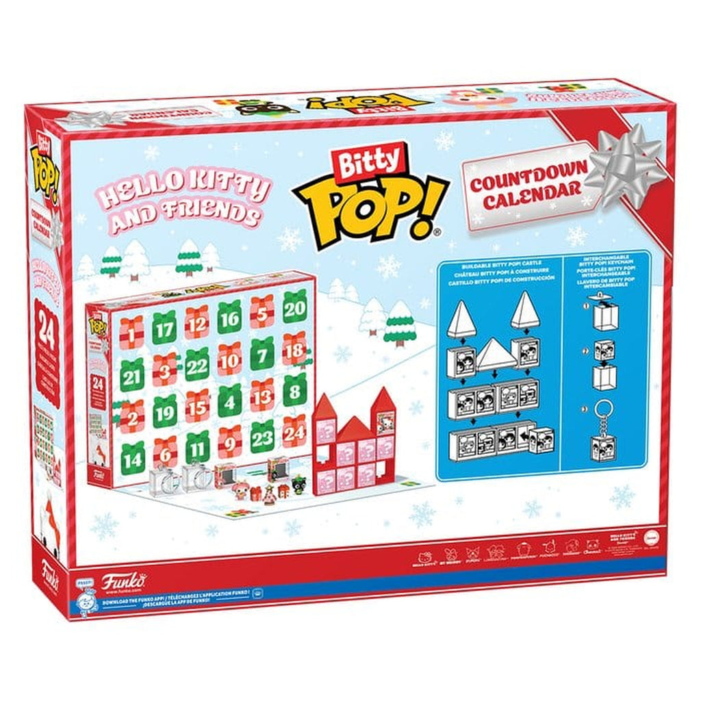 Zdjęcie produktu Hello Kitty Bitty POP! 24-dniowy kalendarz adwentowy z odliczaniem