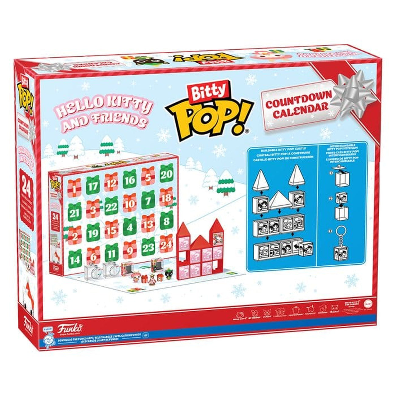 Zdjęcie produktu Hello Kitty Bitty POP! 24-dniowy kalendarz adwentowy z odliczaniem