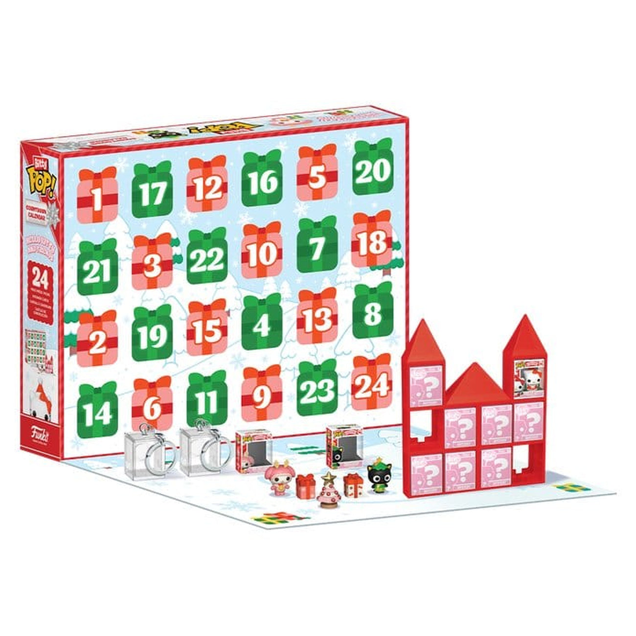 Zdjęcie produktu Hello Kitty Bitty POP! 24-dniowy kalendarz adwentowy z odliczaniem