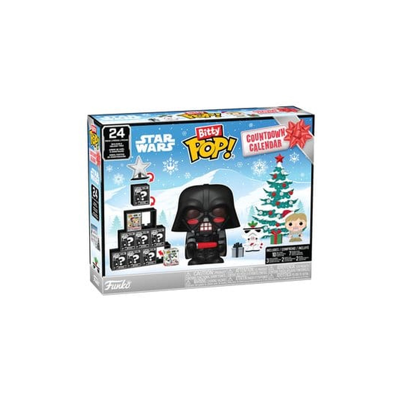 Zdjęcie produktu Star Wars Bitty POP! 24-dniowy kalendarz adwentowy z odliczaniem