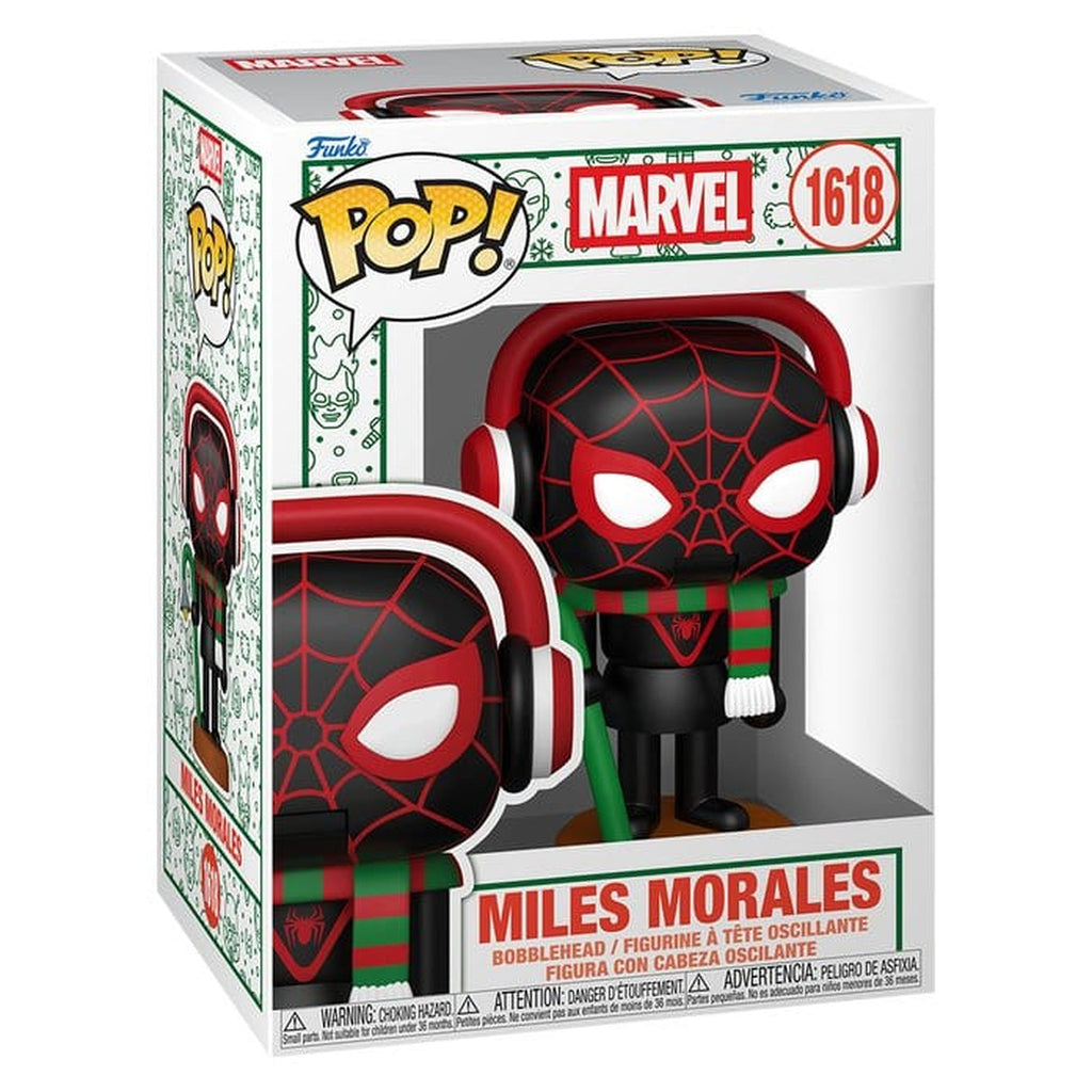 Zdjęcie produktu Figurka winylowa Marvel POP!: Holiday S6 - Miles (NTKR) 9 cm