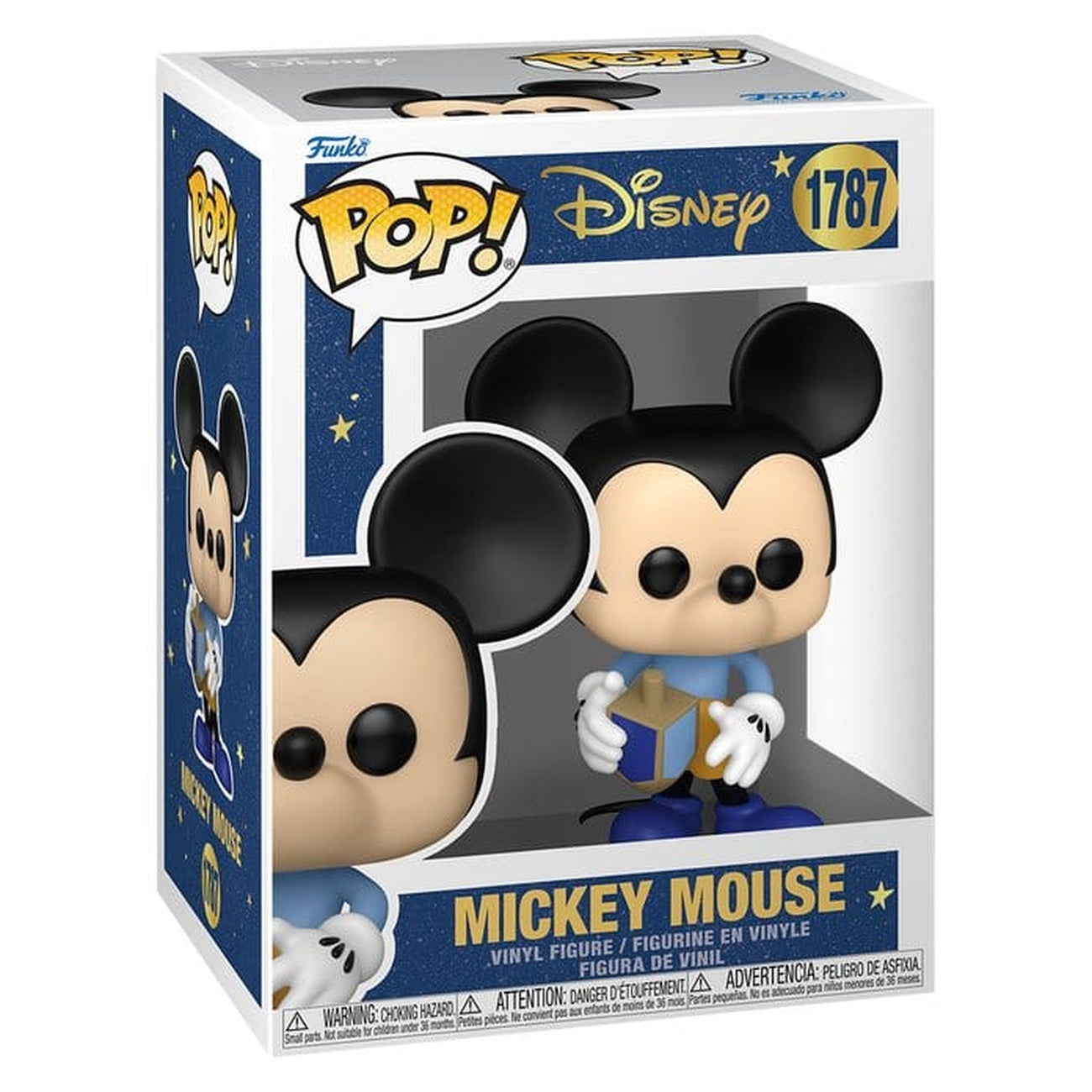 Zdjęcie produktu Figurka winylowa Disney POP!: Chanukowy Myszka Miki (dreidel) 9 cm
