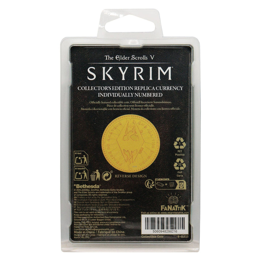 Zdjęcie produktu Moneta kolekcjonerska The Elder Scrolls Septim Misty Gold Edition