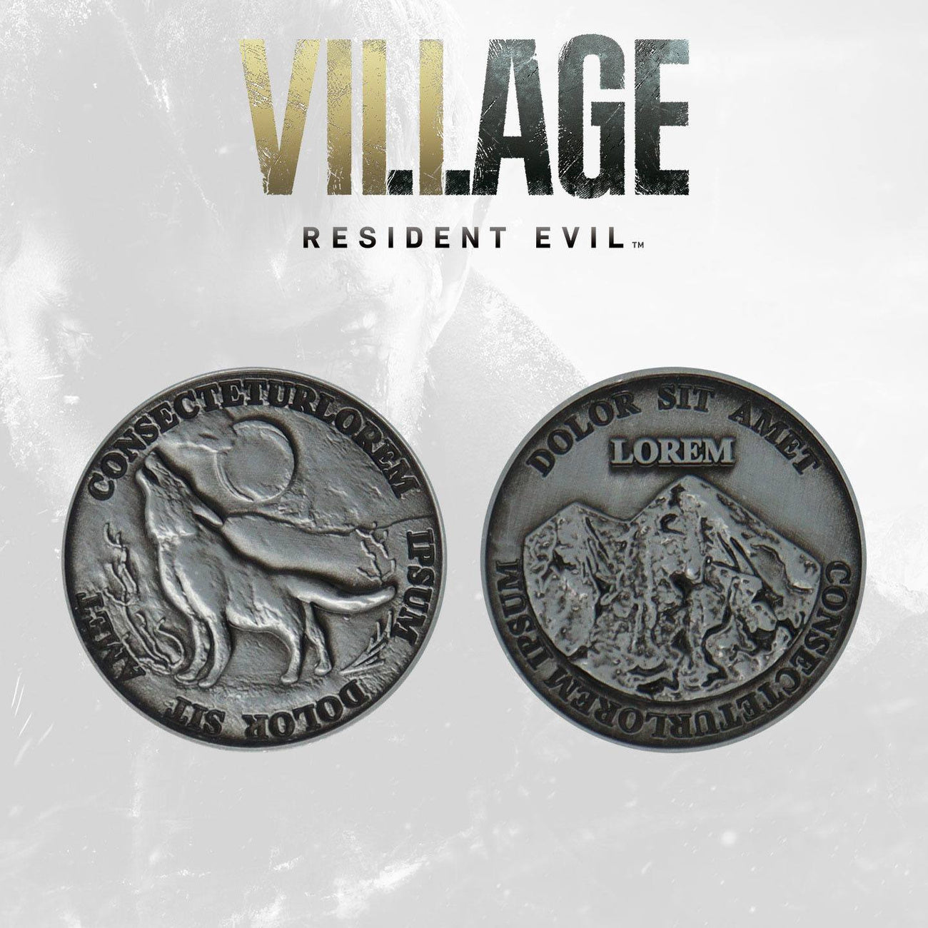 Zdjęcie produktu Resident Evil VIII Moneta kolekcjonerska Currency Limited Edition