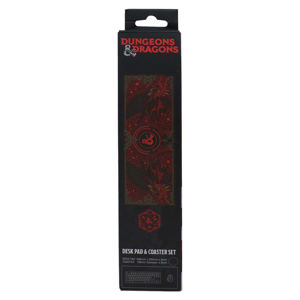 Product image Dungeons & Dragons Desk Mat & Coaster Set