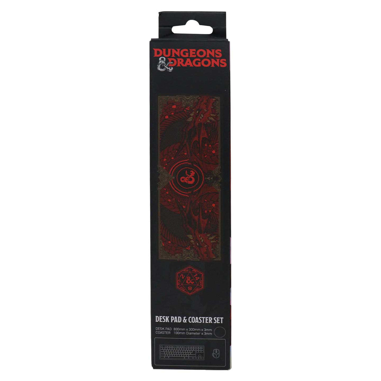 Product image Dungeons & Dragons Desk Mat & Coaster Set
