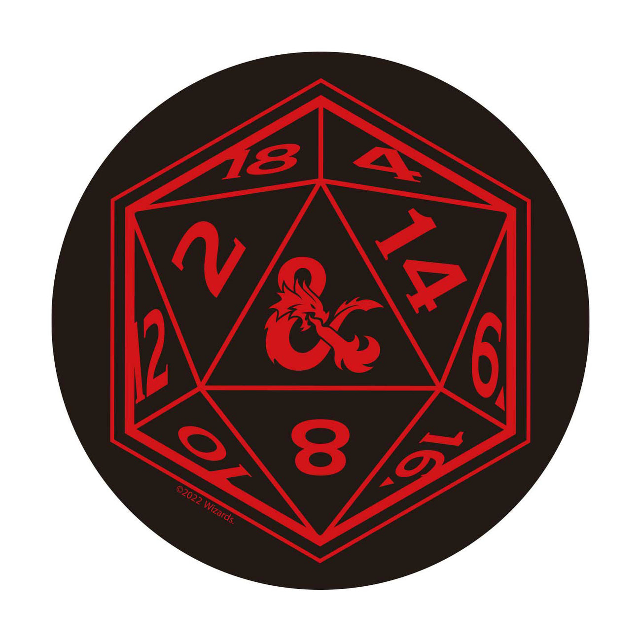 Product image Dungeons & Dragons Desk Mat & Coaster Set