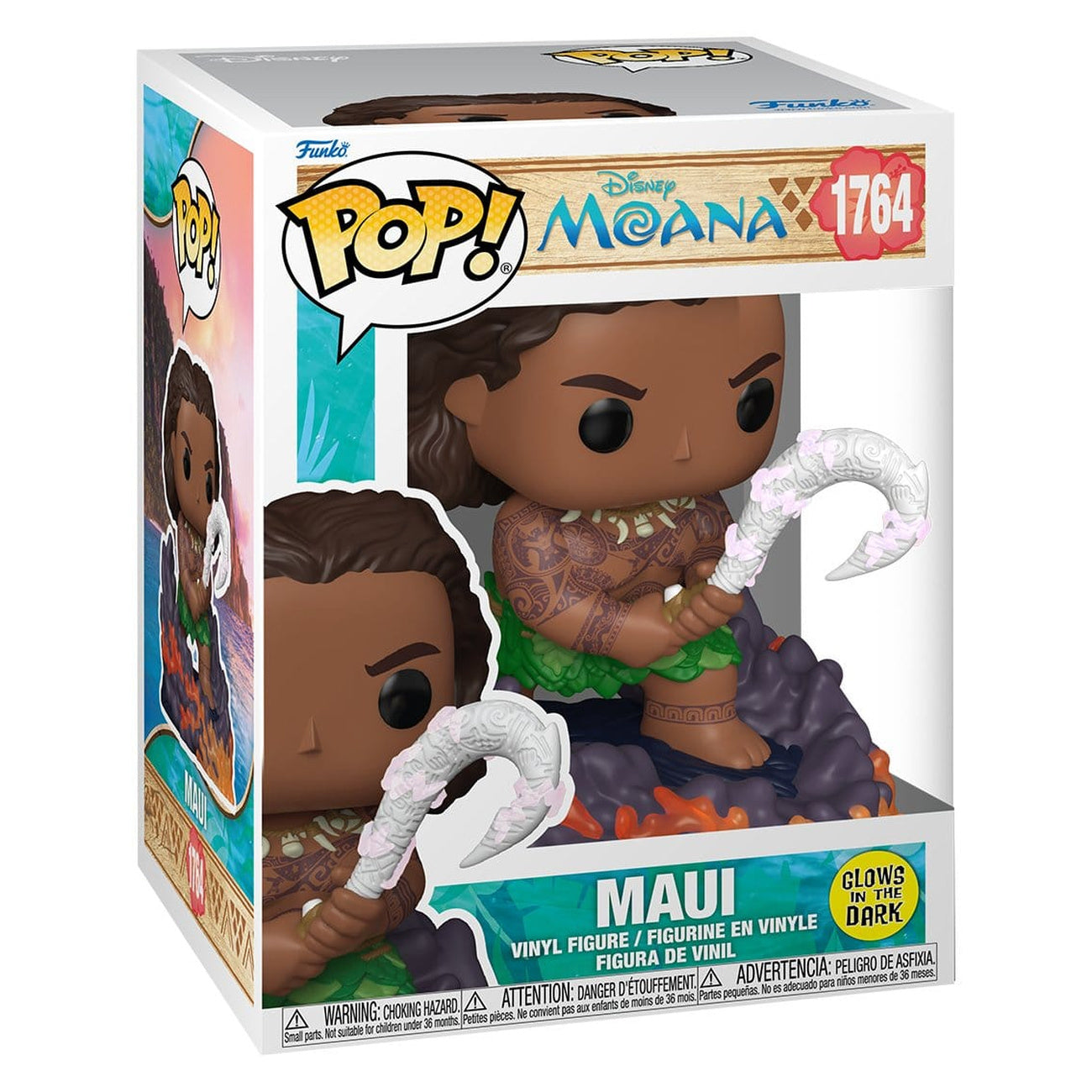 Zdjęcie produktu Vaiana POP! Premium Figurka Winylowa Maui (GW) 9 cm