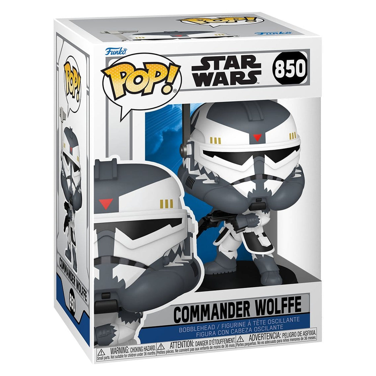 Zdjęcie produktu Figurka winylowa POP! Star Wars Animation Comm Wolffe 9 cm