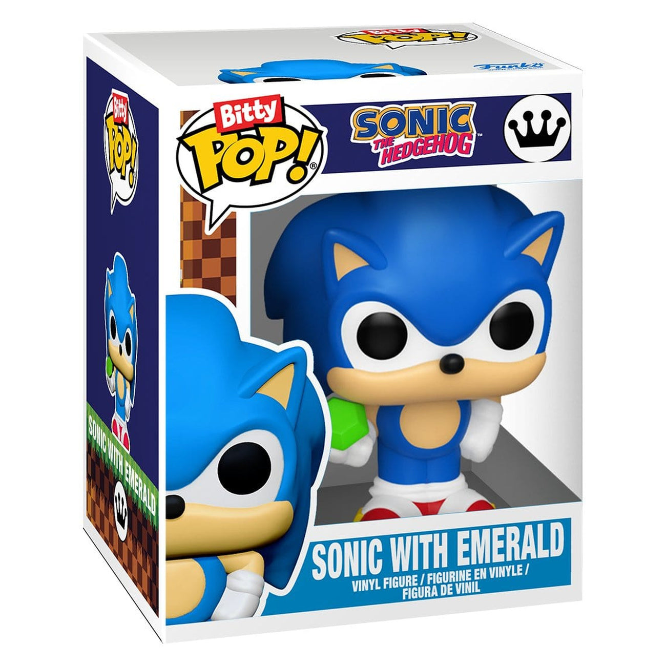 Zdjęcie produktu Sonic 2 Bitty POP! Boxes Figurka winylowa Zestaw diorama
