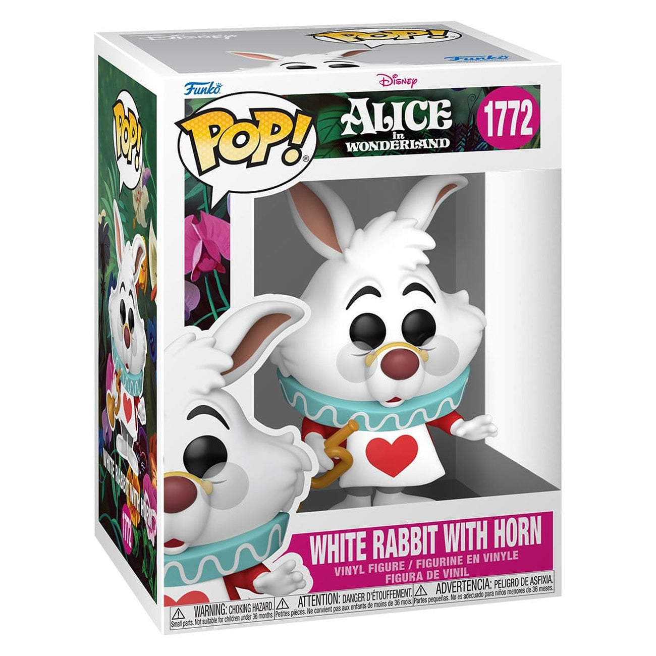 Zdjęcie produktu Alicja w Krainie Czarów Figurka winylowa POP! White Rabbit with Horn